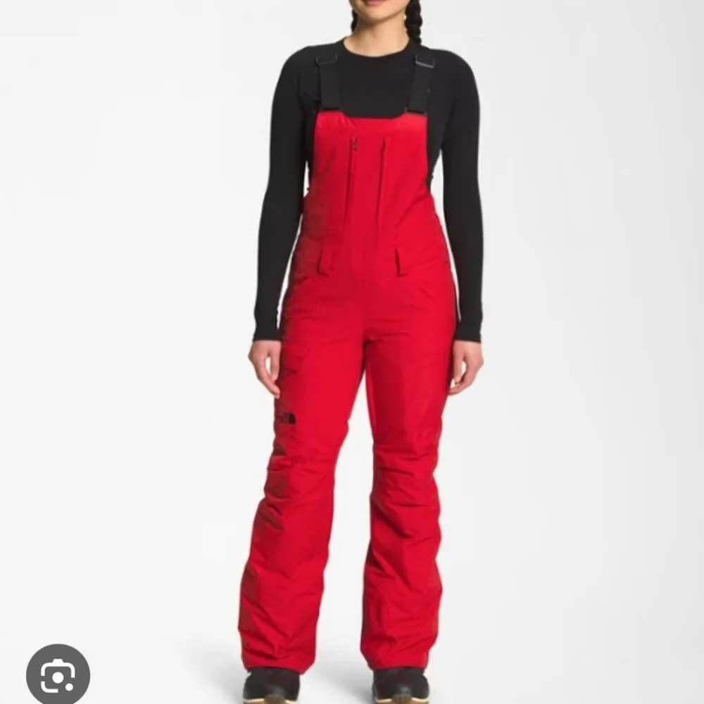 The North Face Freedom Insulated Bib TNF Red - XL